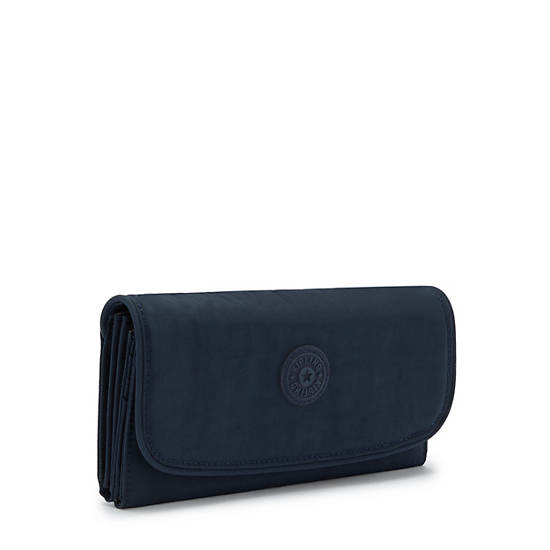 Kipling Money Land Snap Wallet Plånbok Blå | SE 1028PJ